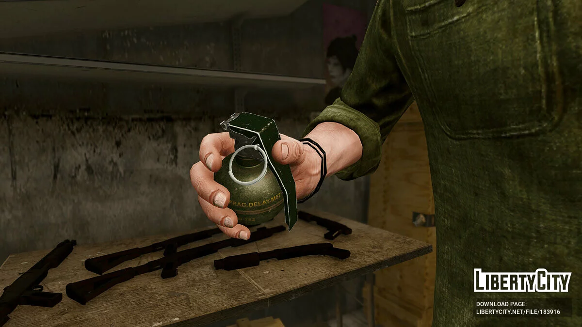 [INS2] M67 Fragmentation Grenade 1.0 / GTA 5