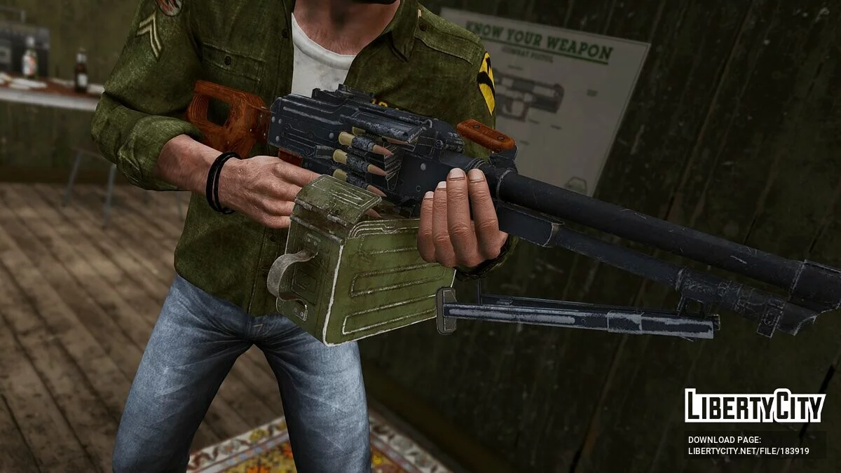[INS2] PK Machine Gun 1.0 / GTA 5