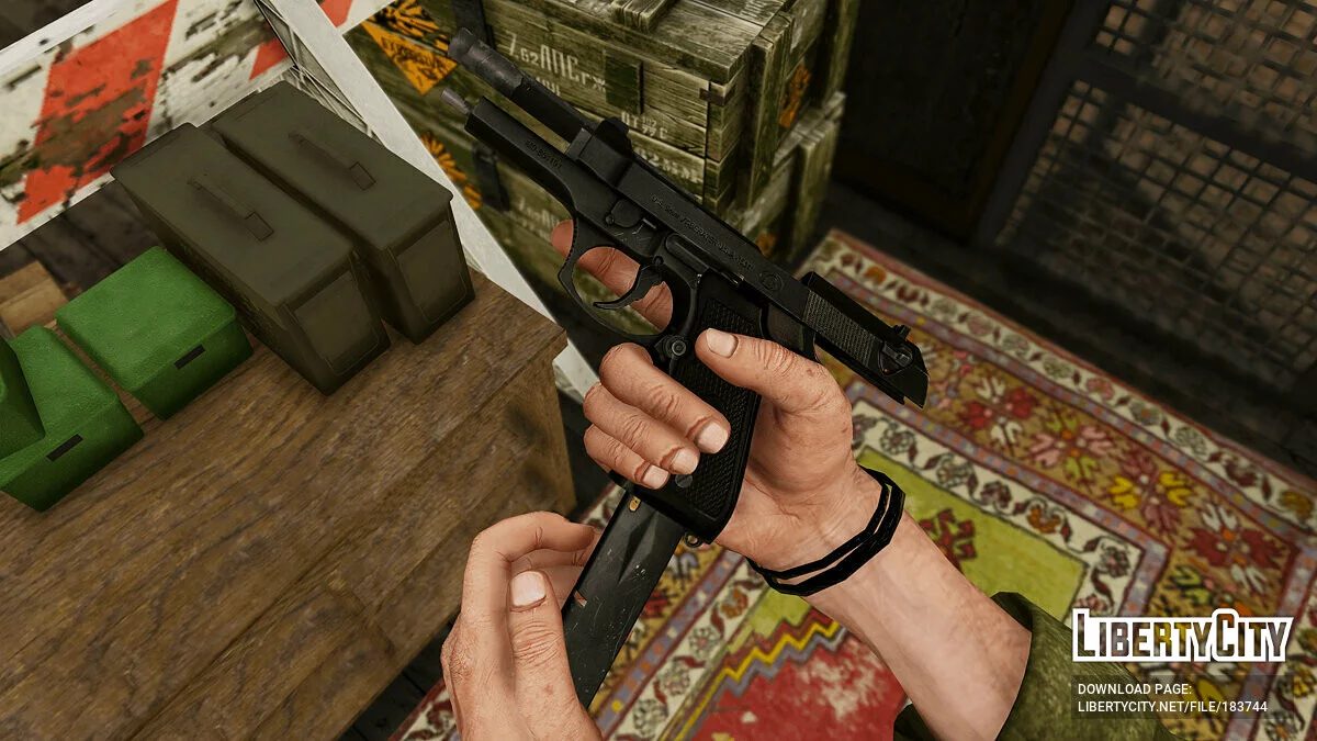 [RON] Beretta M9 1.1 / GTA 5