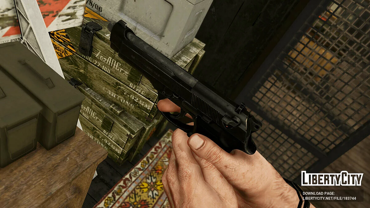 [RON] Beretta M9 1.1 / GTA 5