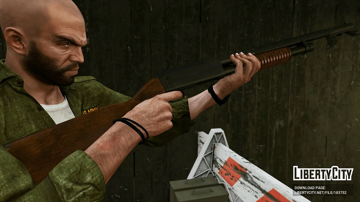 [RS2V] Ithaca M37 'Trench Gun' / GTA 5