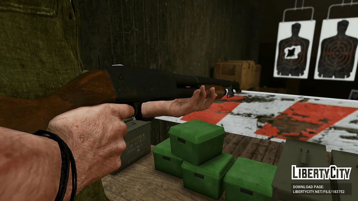 [RS2V] Ithaca M37 'Trench Gun' / GTA 5