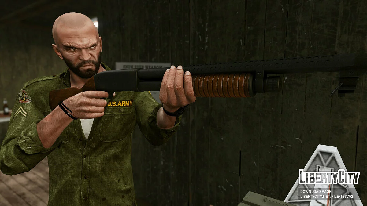 [RS2V] Ithaca M37 'Trench Gun' / GTA 5