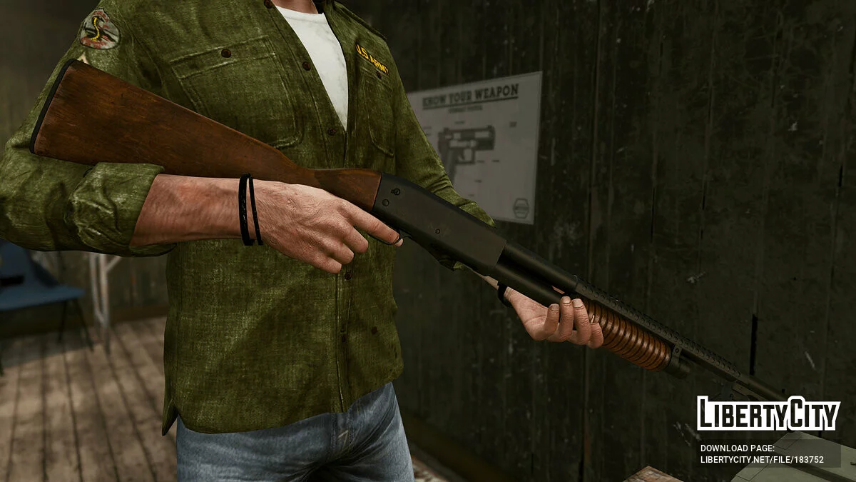 [RS2V] Ithaca M37 'Trench Gun' / GTA 5