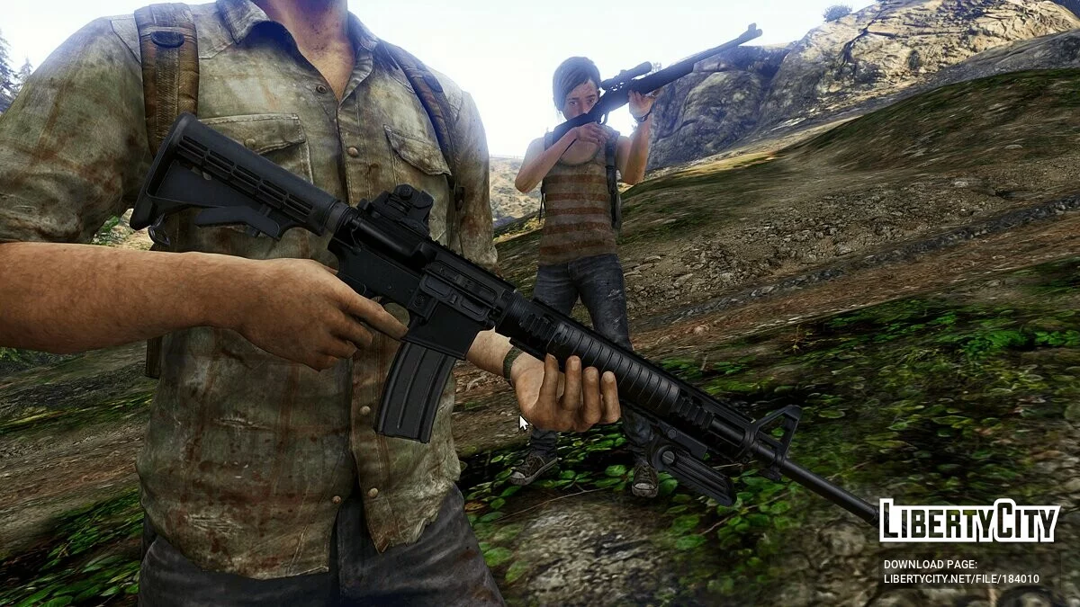 The Last of Us Inspired M16A4 / GTA 5
