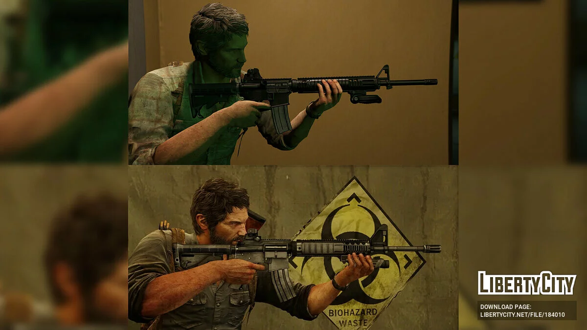 The Last of Us Inspired M16A4 / GTA 5