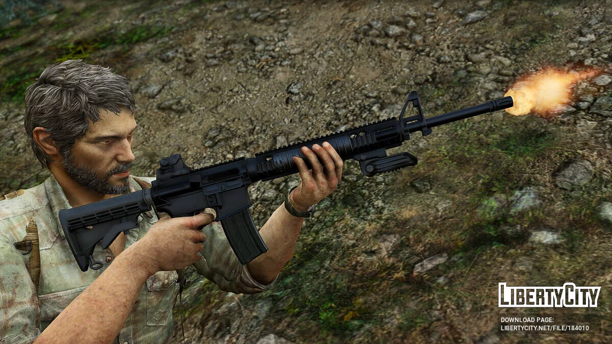 The Last of Us Inspired M16A4 / GTA 5