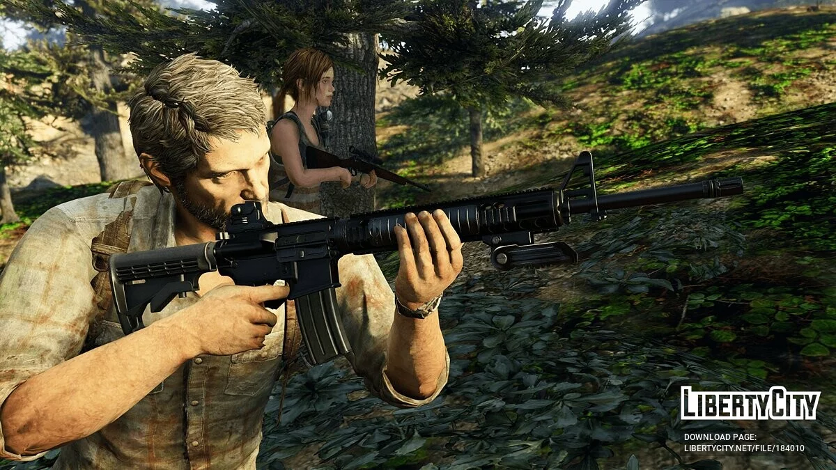 The Last of Us Inspired M16A4 / GTA 5