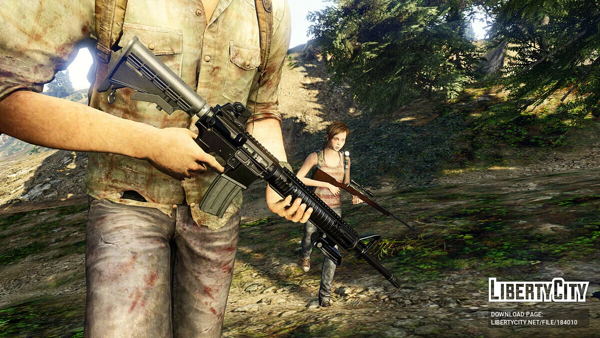 The Last of Us Inspired M16A4 / GTA 5