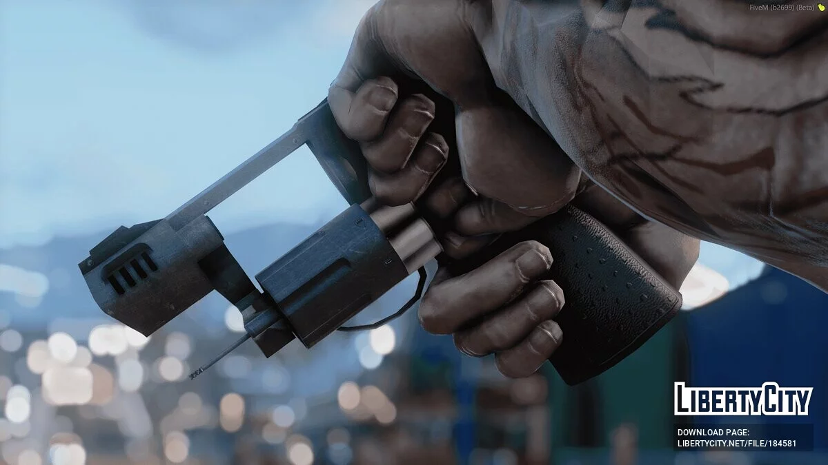 Hawk & Little Snub Revolver [Animated] [FiveM + SP] 1.0 / GTA 5