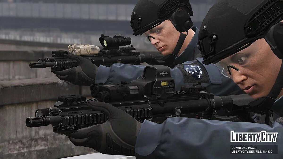 HK-416 dari Escape From Tarkov / GTA 5