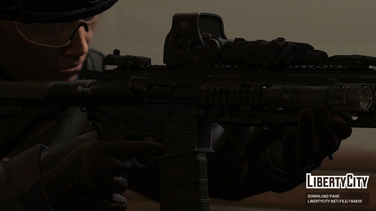HK-416 dari Escape From Tarkov / GTA 5