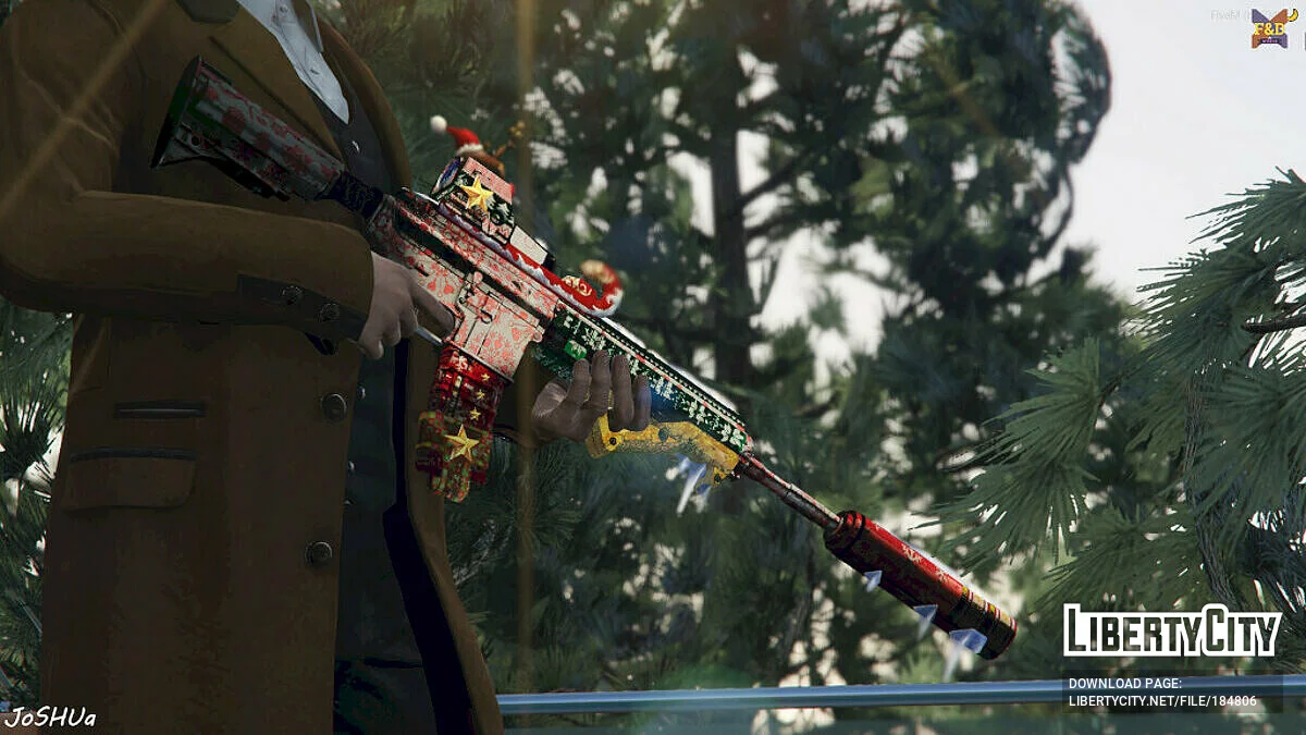 HK416 For Merry Christmas / GTA 5