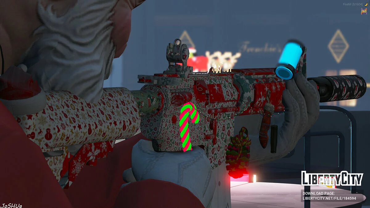 M4A4 на Щасливого Різдва / GTA 5