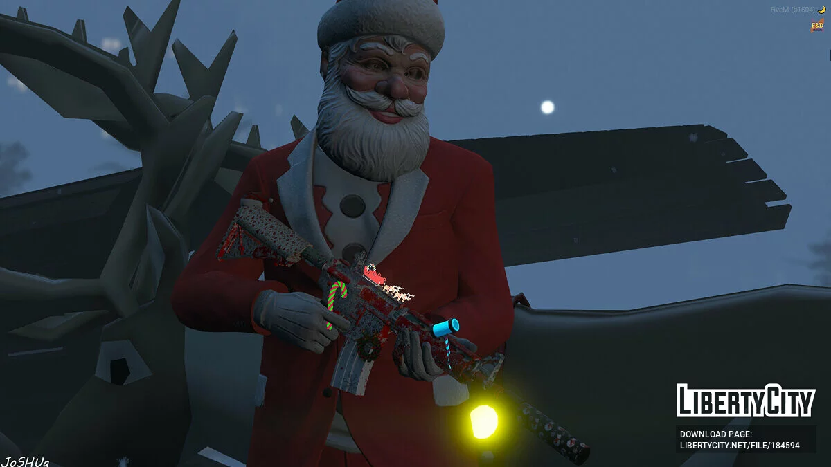 M4A4 на Щасливого Різдва / GTA 5