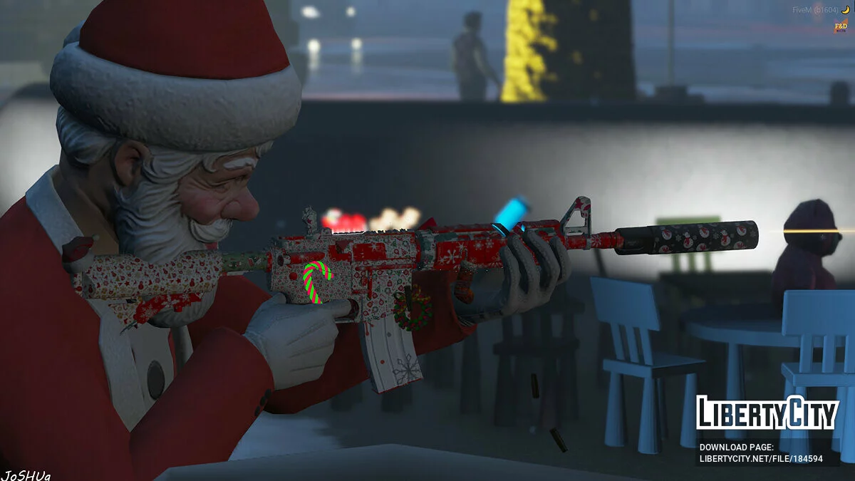 M4A4 на Щасливого Різдва / GTA 5
