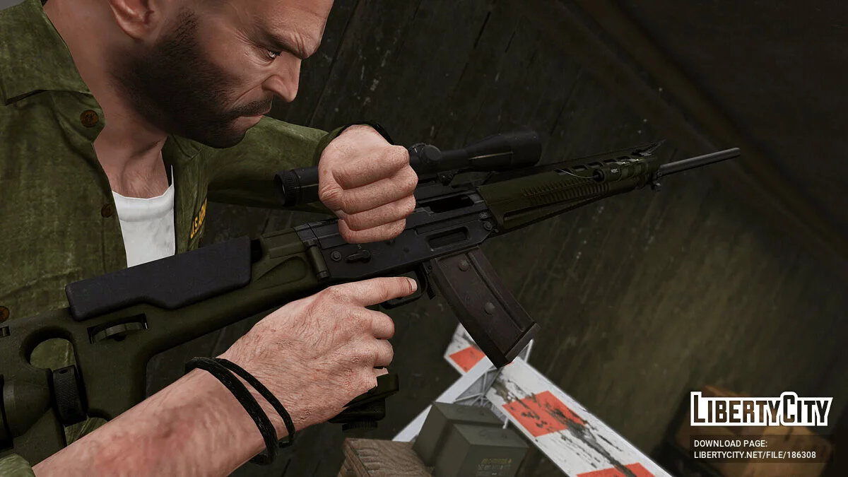 SIG 550-1 Sniper 1.1 / GTA 5