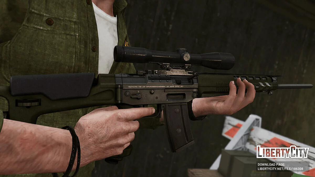 SIG 550-1 Sniper 1.1 / GTA 5