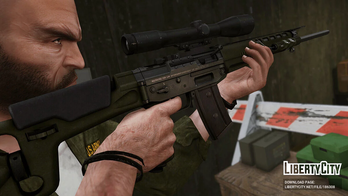SIG 550-1 Sniper 1.1 / GTA 5