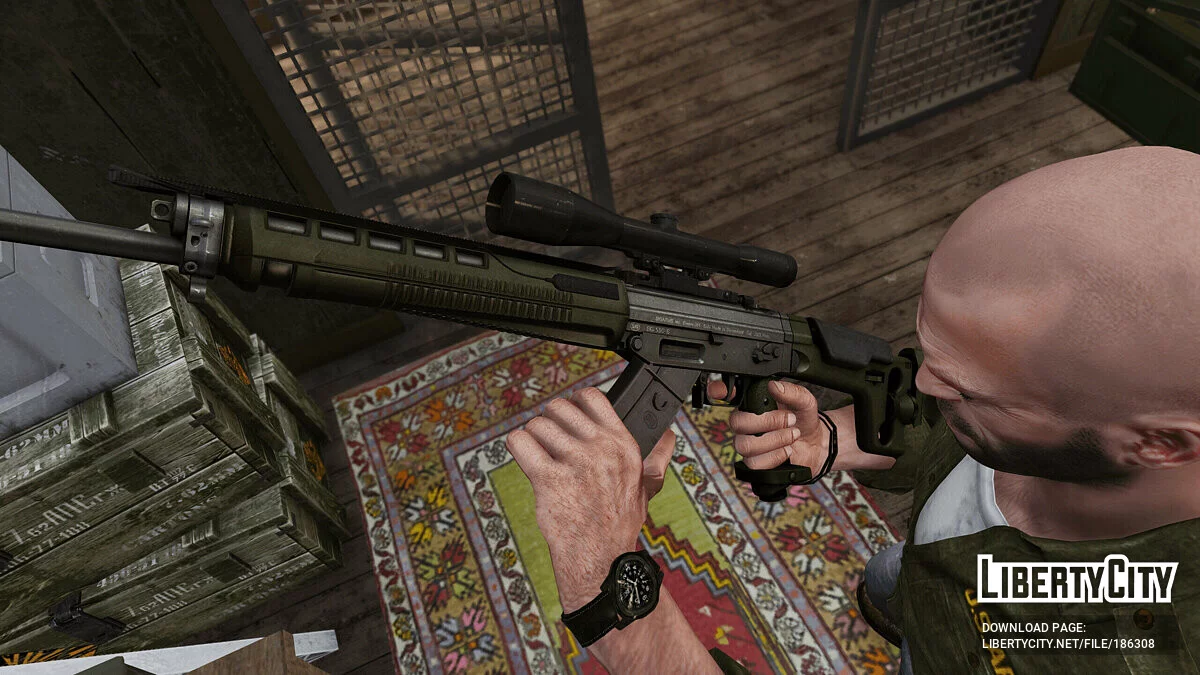 SIG 550-1 Sniper 1.1 / GTA 5