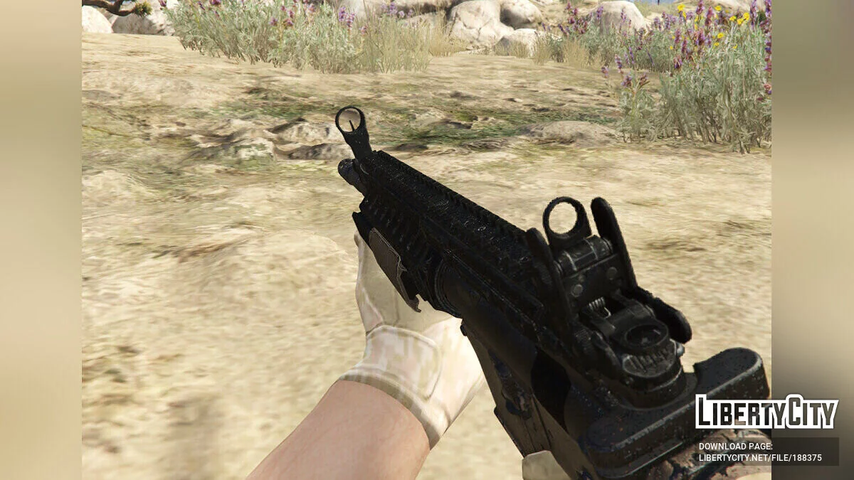 M4A1 dari Call of Duty: Modern Warfare 2 Remastered 1.0 / GTA 5