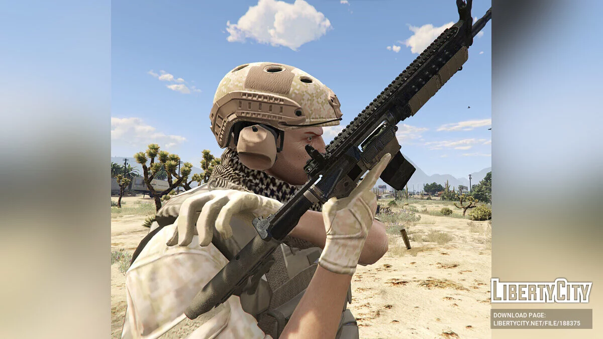 M4A1 dari Call of Duty: Modern Warfare 2 Remastered 1.0 / GTA 5