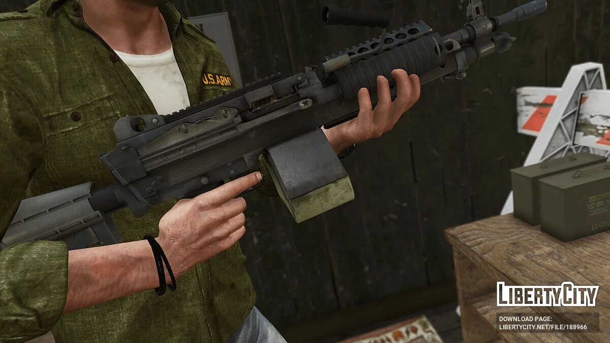 [BF4] FN M249 1.0 / GTA 5