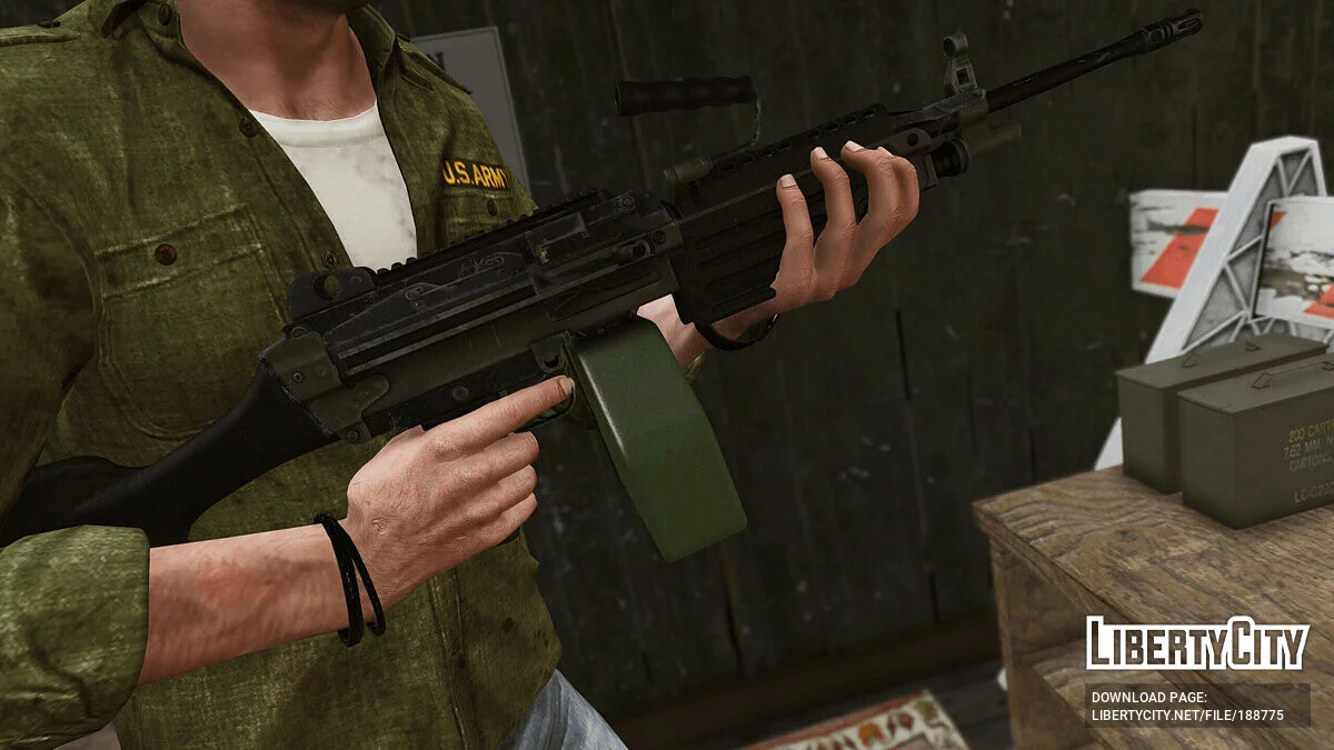 [INS2] FN M249-E2 SAW 1.0 / GTA 5