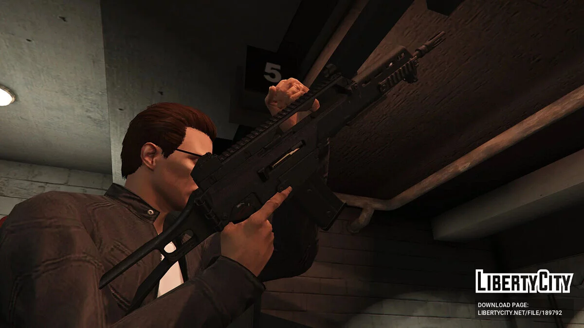 [INS:S] Heckler & Koch G36K [Remplacer | Animé] 1.0 / GTA 5