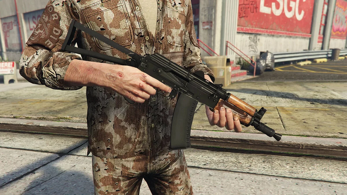 AK-74 Compact [Animated] / GTA 5