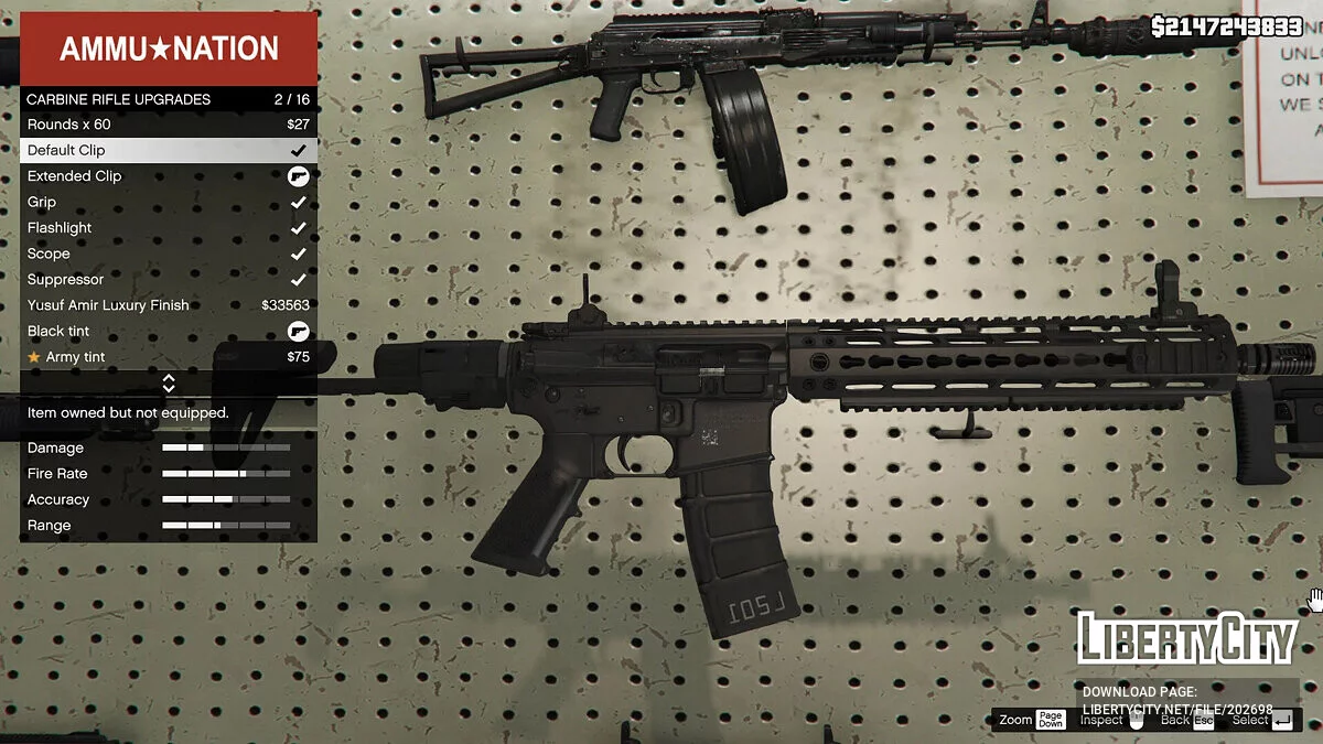 AR-15 Custom [Animated] 1.0 / GTA 5