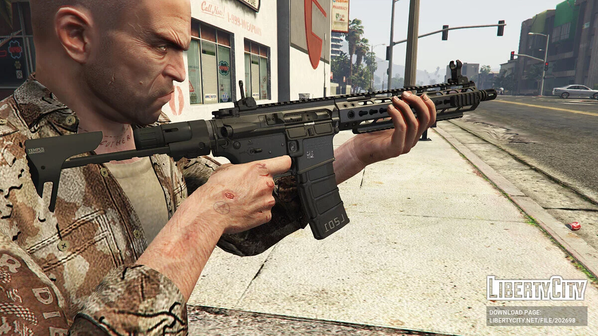 AR-15 Custom [Animated] 1.0 / GTA 5