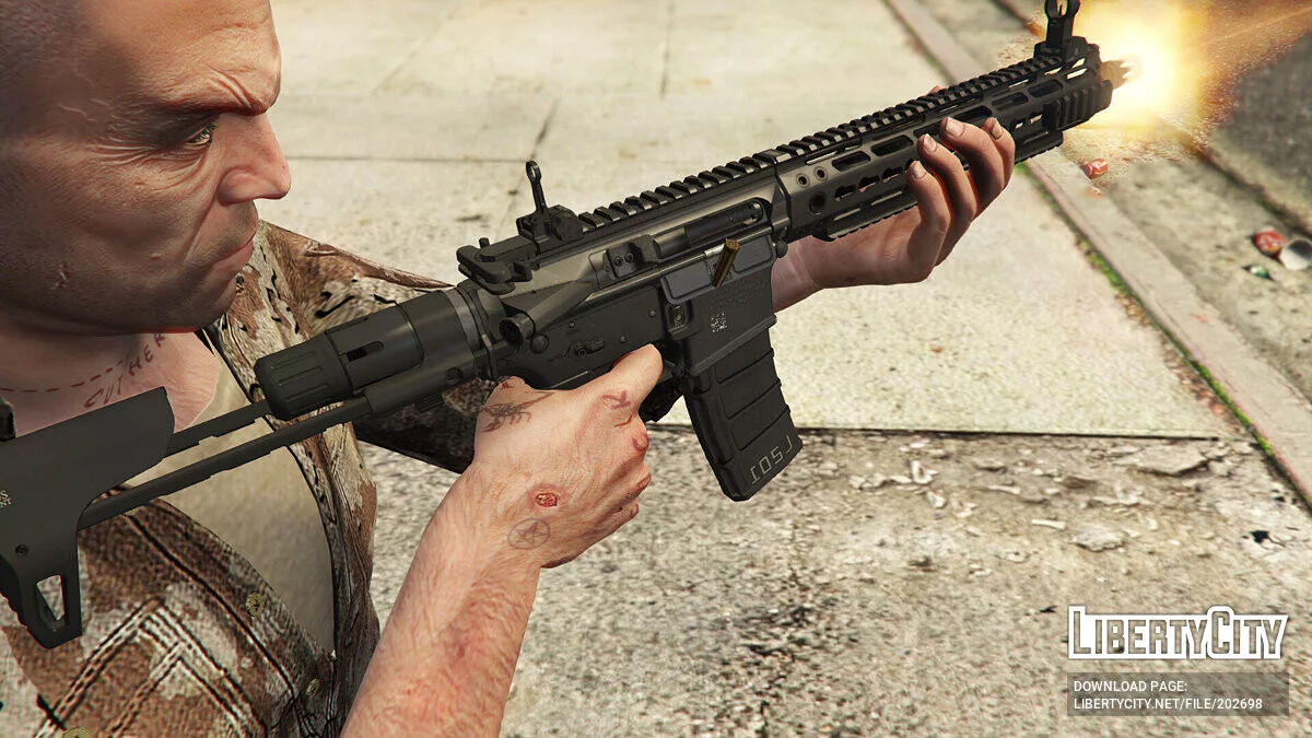 AR-15 Custom [Animated] 1.0 / GTA 5