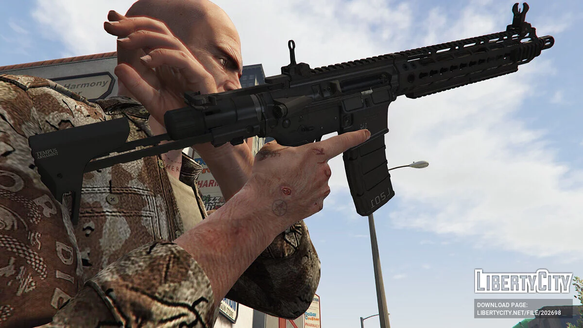 AR-15 Custom [Animated] 1.0 / GTA 5