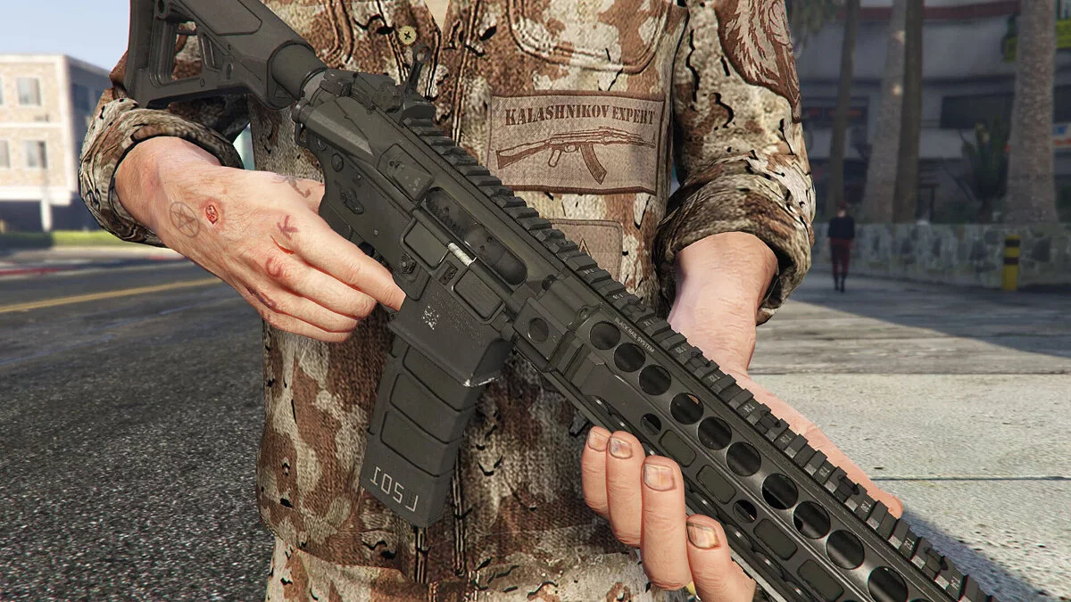 AR-15 Custom [Animated] / GTA 5