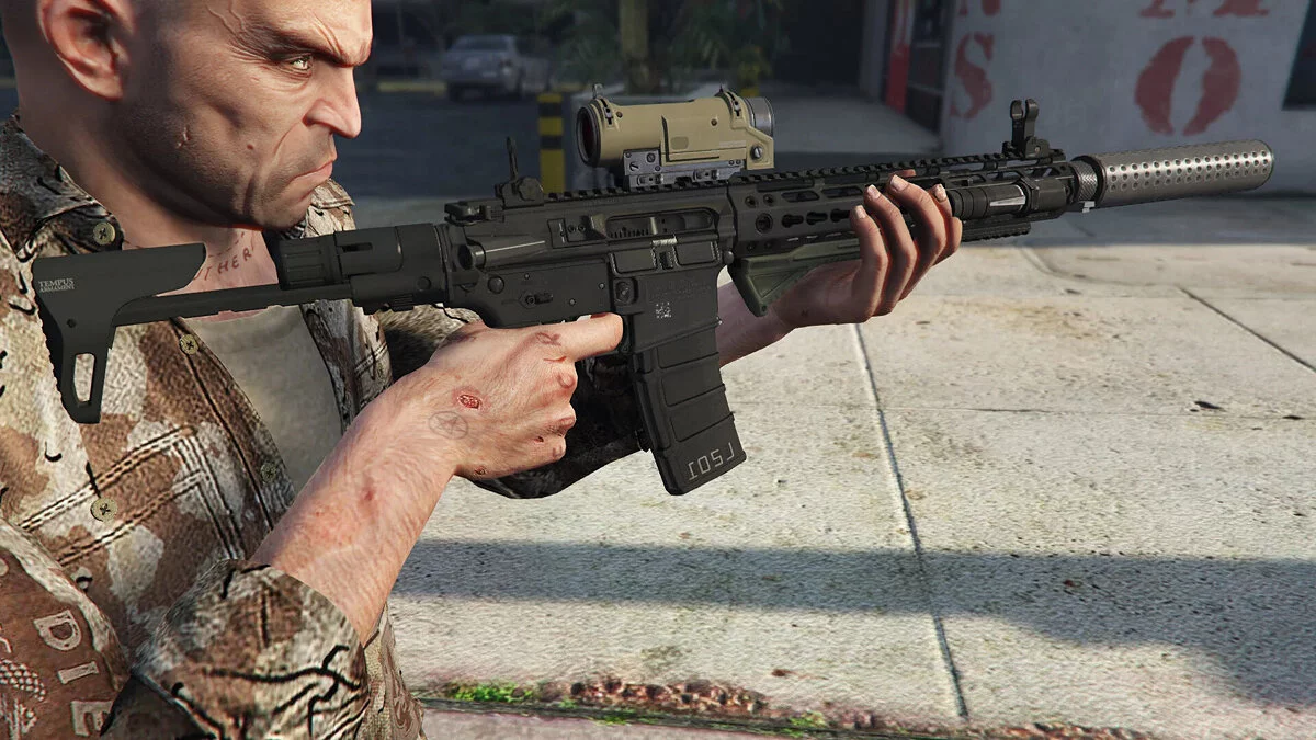 AR-15 Custom [Animated] / GTA 5