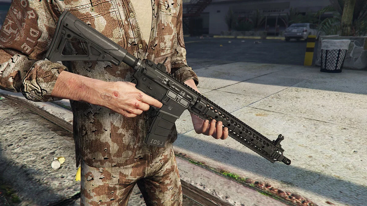 AR-15 Custom [Animated] / GTA 5