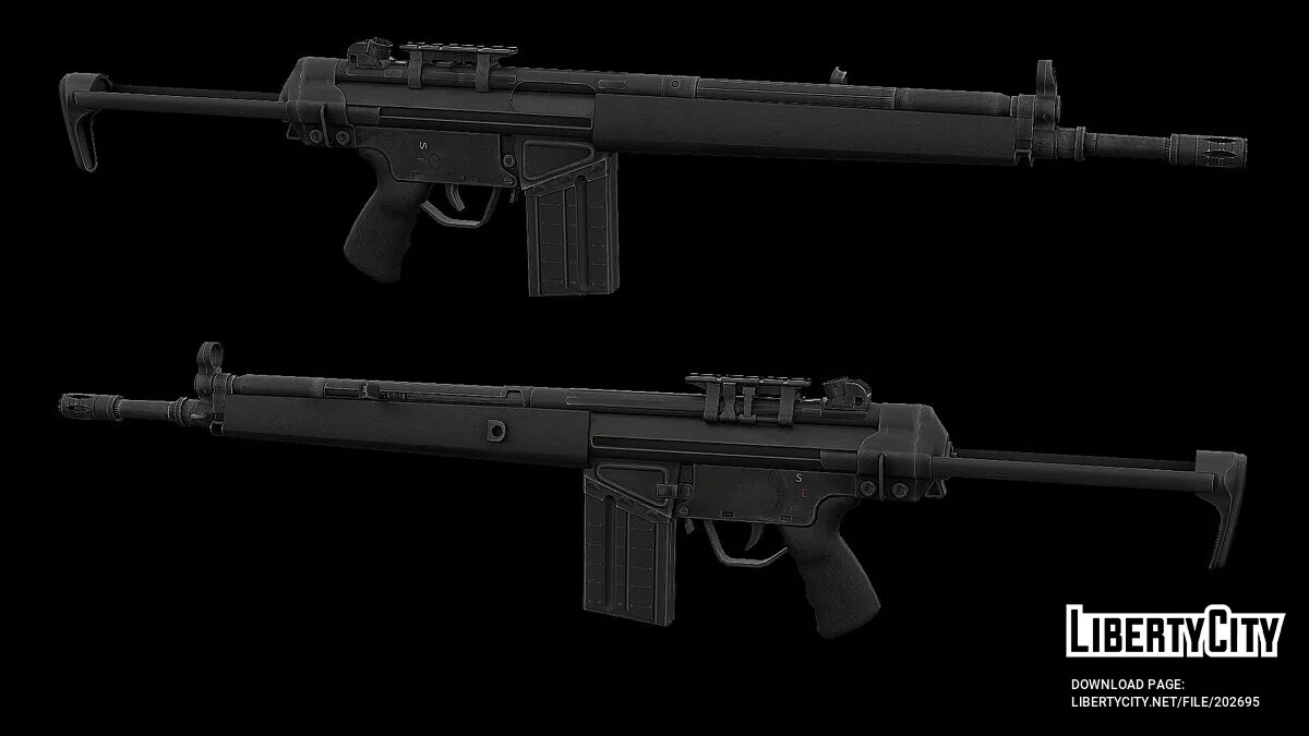 G3 Battlerifle [Animated] 1.0 / GTA 5