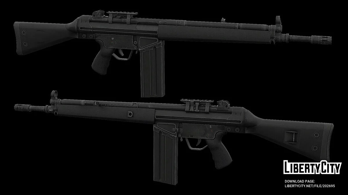 G3 Battlerifle [Animated] 1.0 / GTA 5