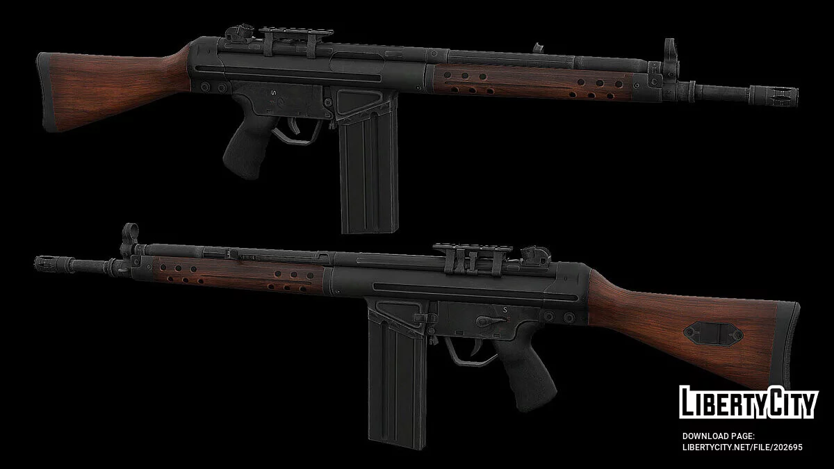 G3 Battlerifle [Animated] 1.0 / GTA 5