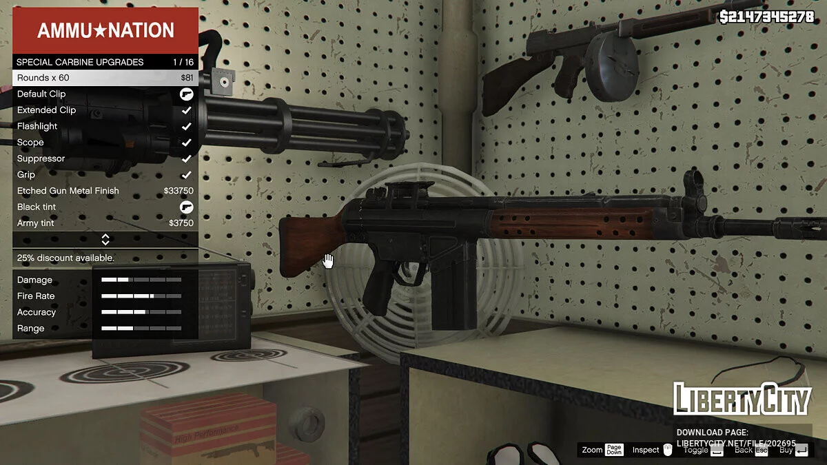 G3 Battlerifle [Animated] 1.0 / GTA 5