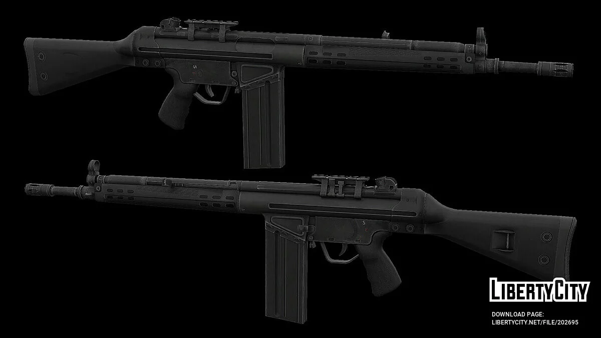 G3 Battlerifle [Animated] 1.0 / GTA 5