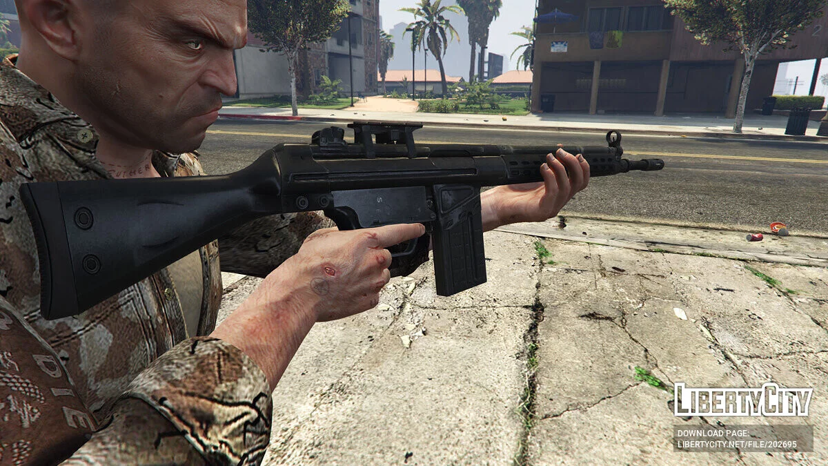 G3 Battlerifle [Animated] 1.0 / GTA 5