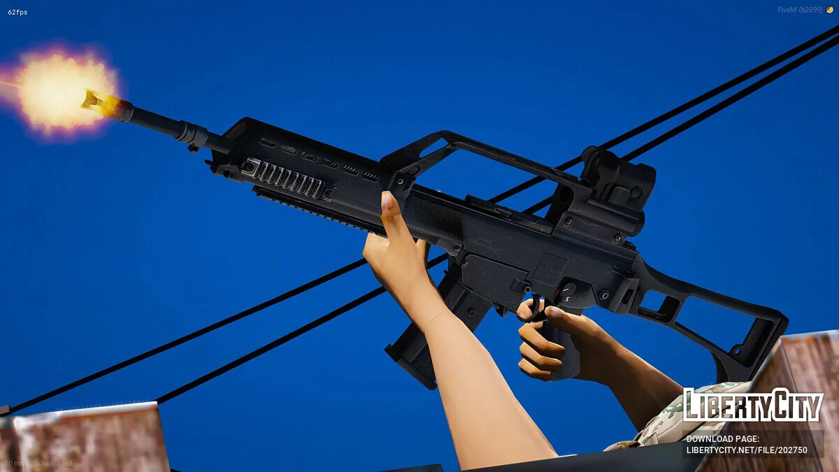 G36A2 & G36E [Replace / FiveM] / GTA 5