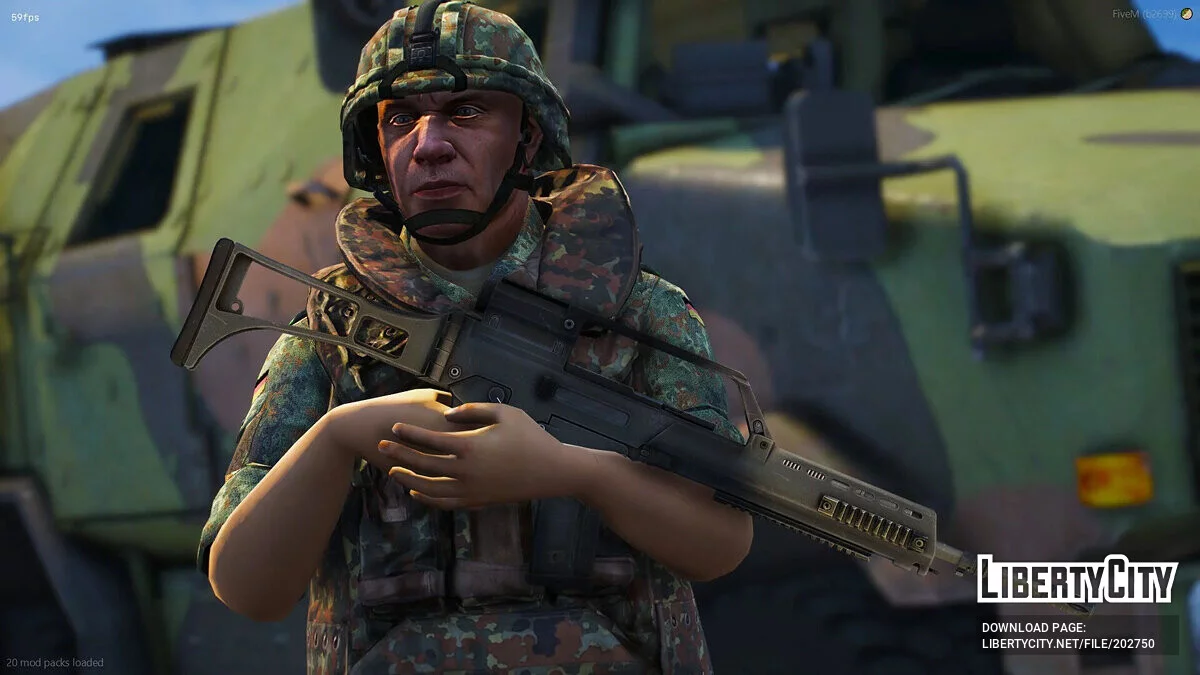 G36A2 & G36E [Replace / FiveM] / GTA 5