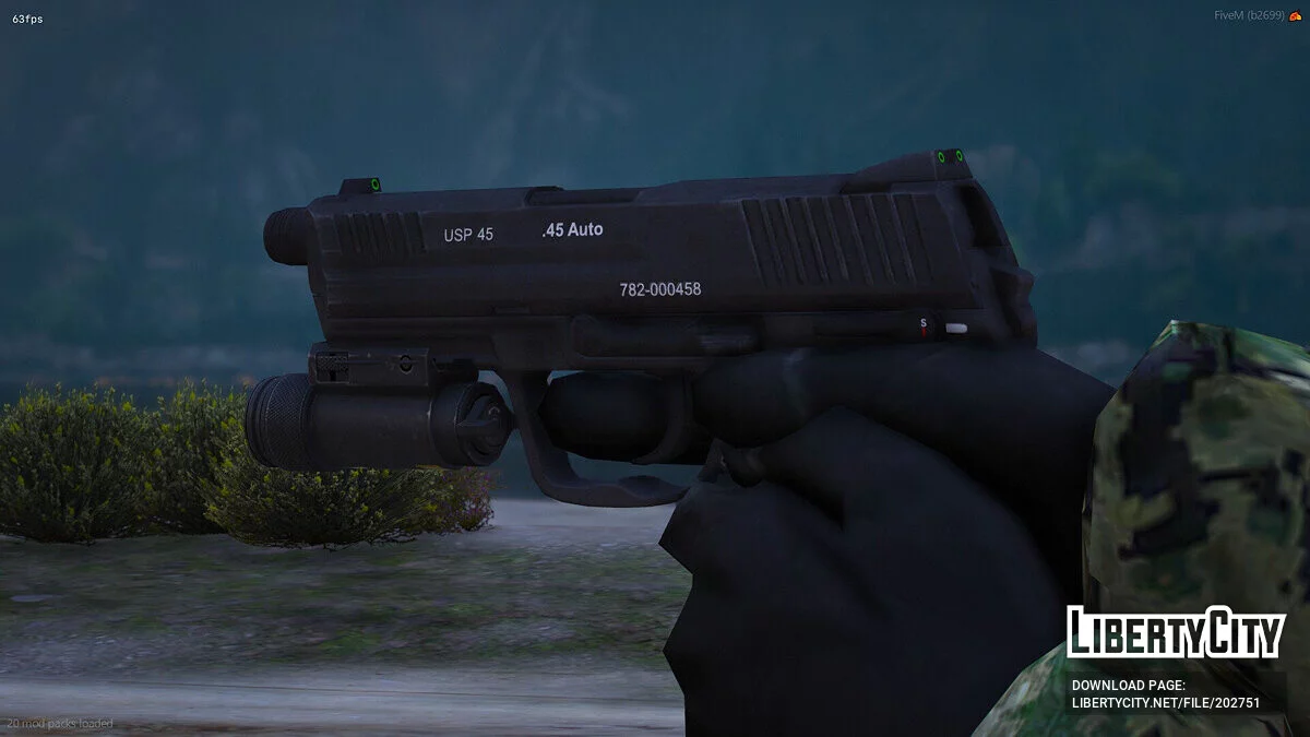 HK 45 (FiveM + SP) / GTA 5
