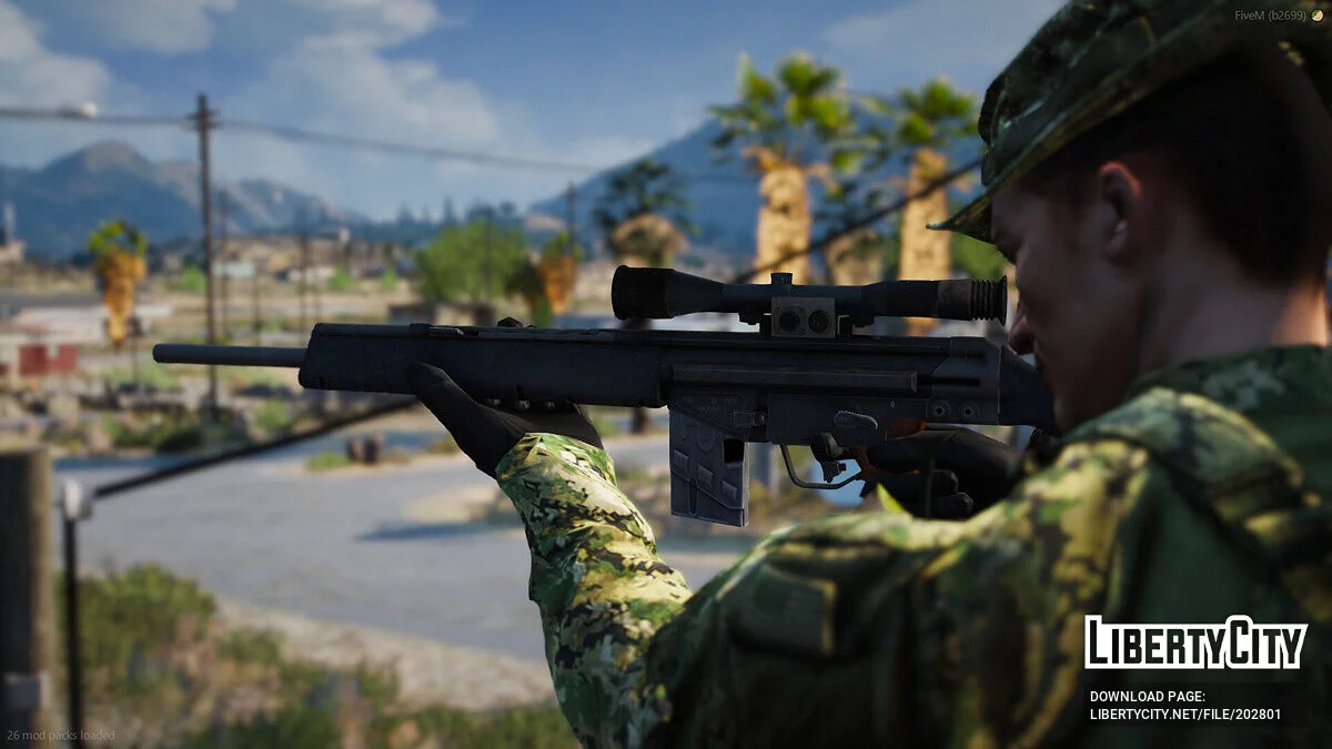 HK PSG-1 Rifle (FiveM + SP) / GTA 5