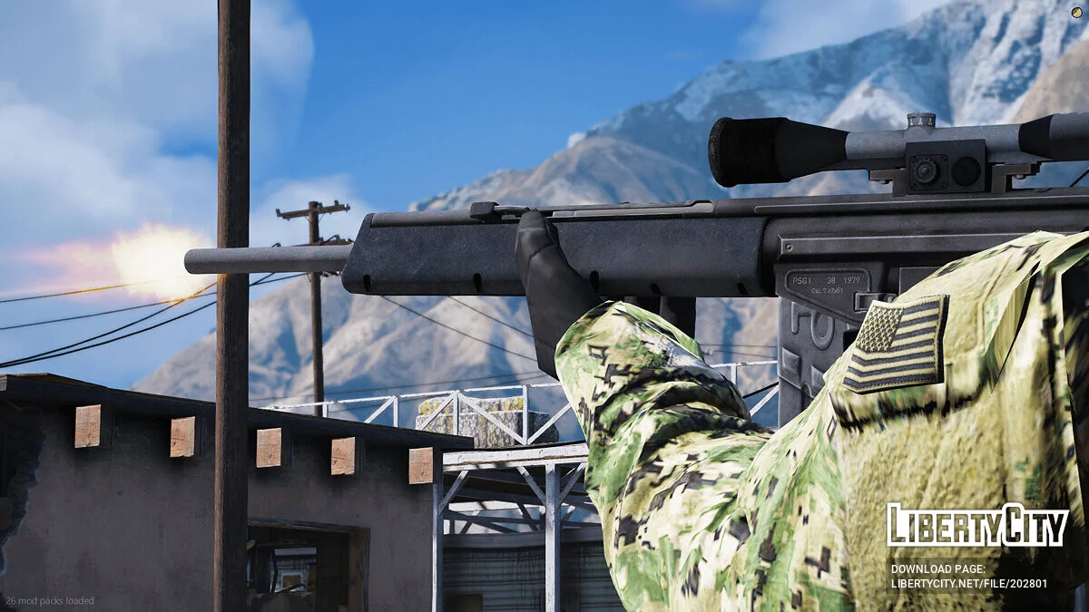 HK PSG-1 Rifle (FiveM + SP) / GTA 5