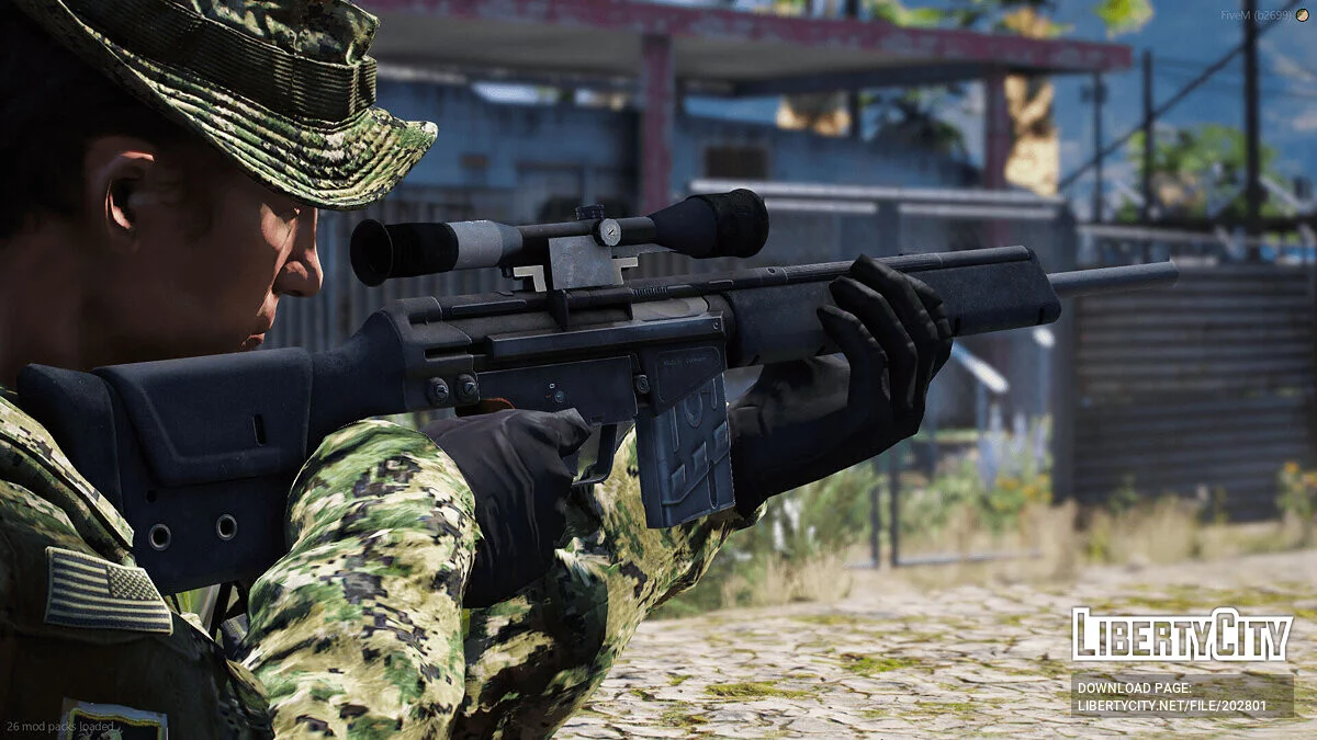 HK PSG-1 Rifle (FiveM + SP) / GTA 5