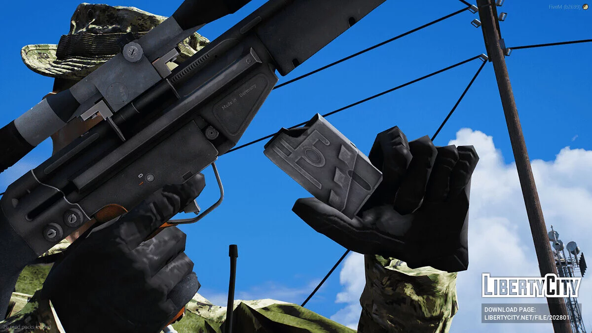 HK PSG-1 Rifle (FiveM + SP) / GTA 5